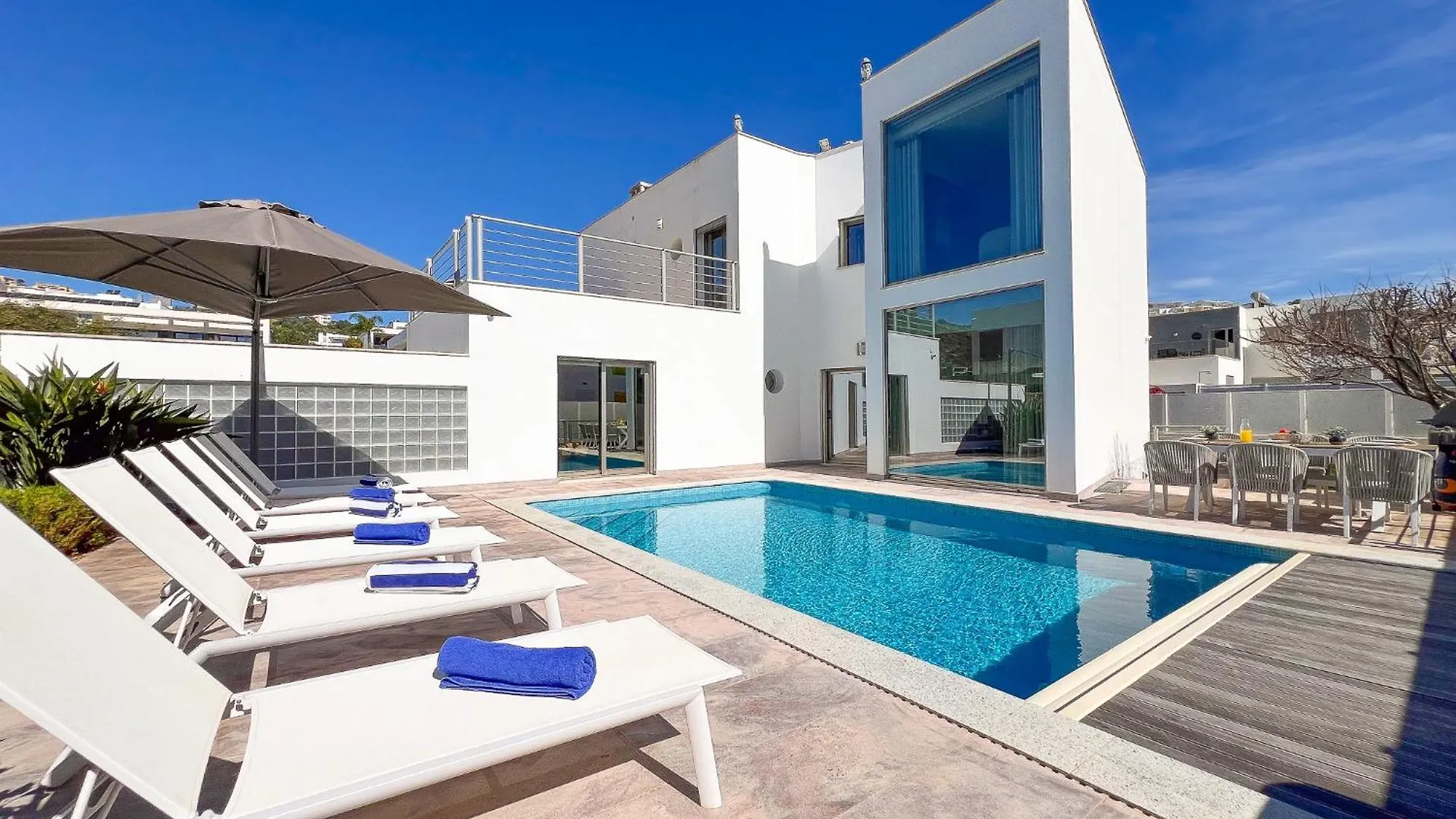 Luxury Villa, Private Heated Pool, Jacuzzi, Hammam 阿尔布费拉
